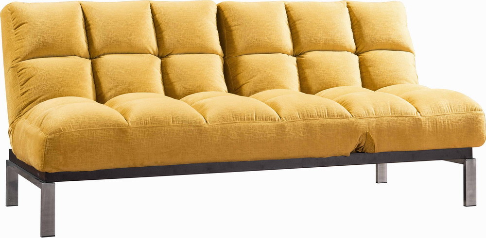 PU or Fabric Folded Sofabed as Living Room Sofa
