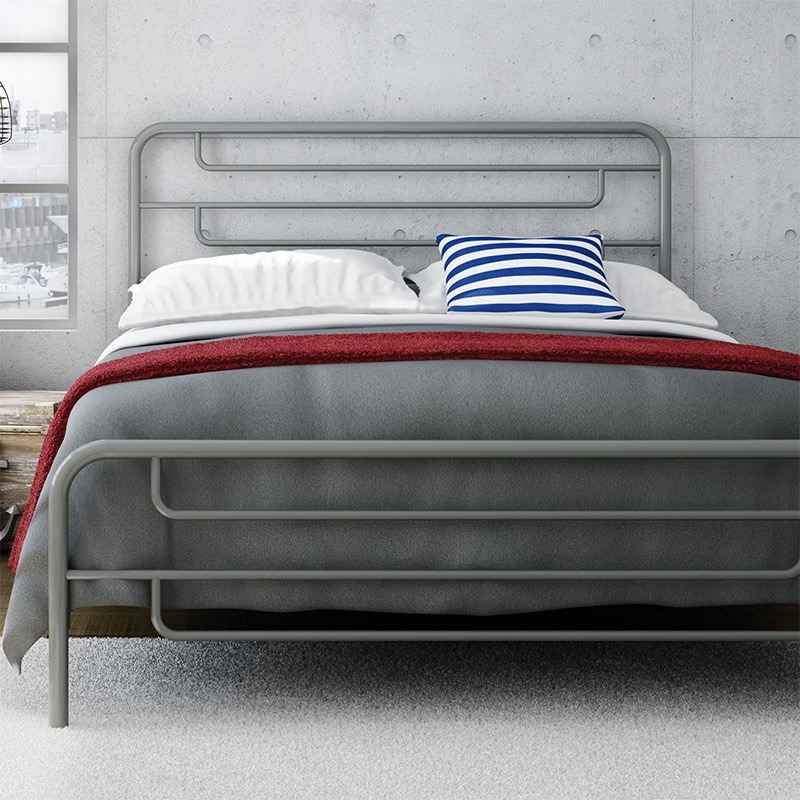 High Quality Competitive Metal Bed (OL17197)