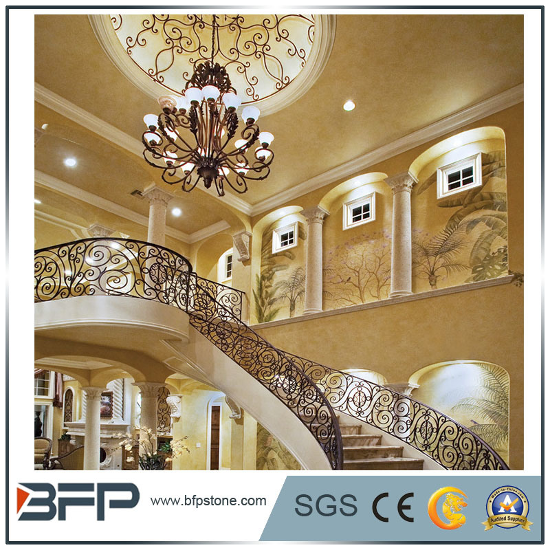 Polished/ Honed Natural Stone Columns with Elegant Design