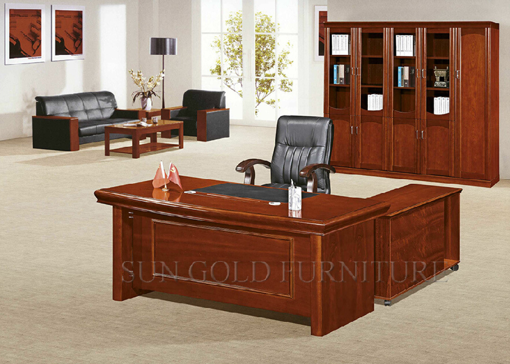 Wooden Office Desk Modern High Gloss Furniture (SZ-OD514)