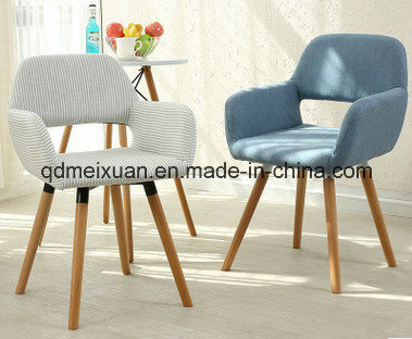 Solid Wood with Fabric Chair (M-X3071)