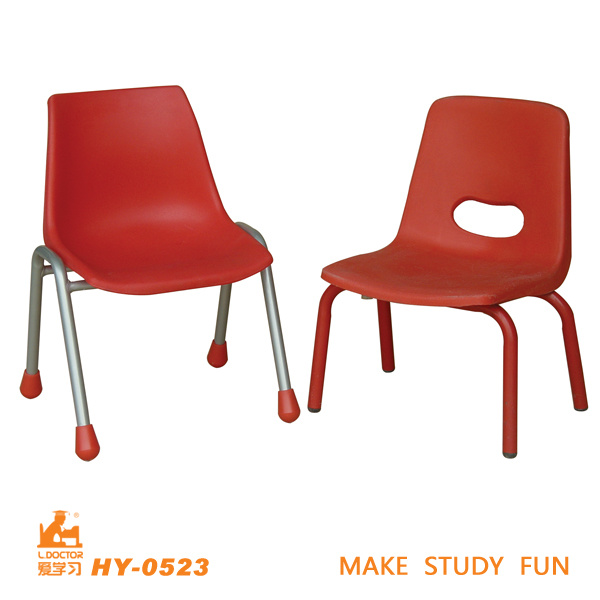 Elementary Plastic Metal School Chairs of Classroom Furniture