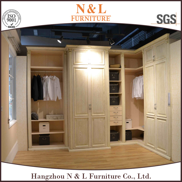 Popular Style Modern Bedroom Furniture Wooden Walk in Closet