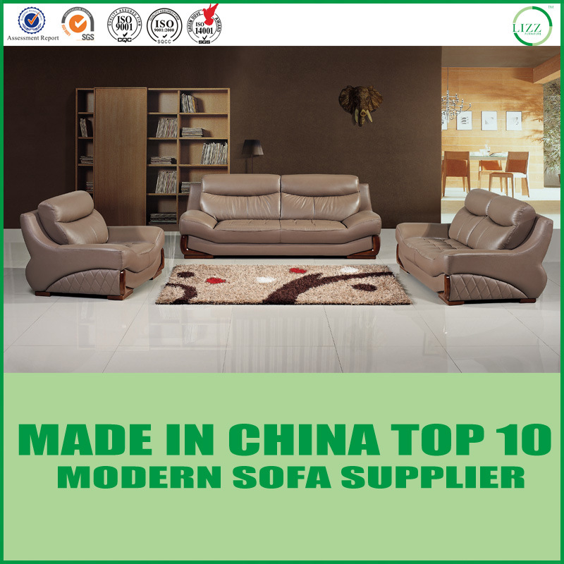 Upholstery 1+2+3 Modern Living Room Leather Sofa Furniture