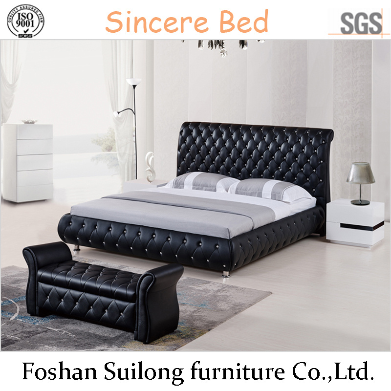 1101 Leather Bed