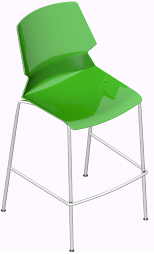 Modern Restaurant Club Metal Bar Stool Bar Chair