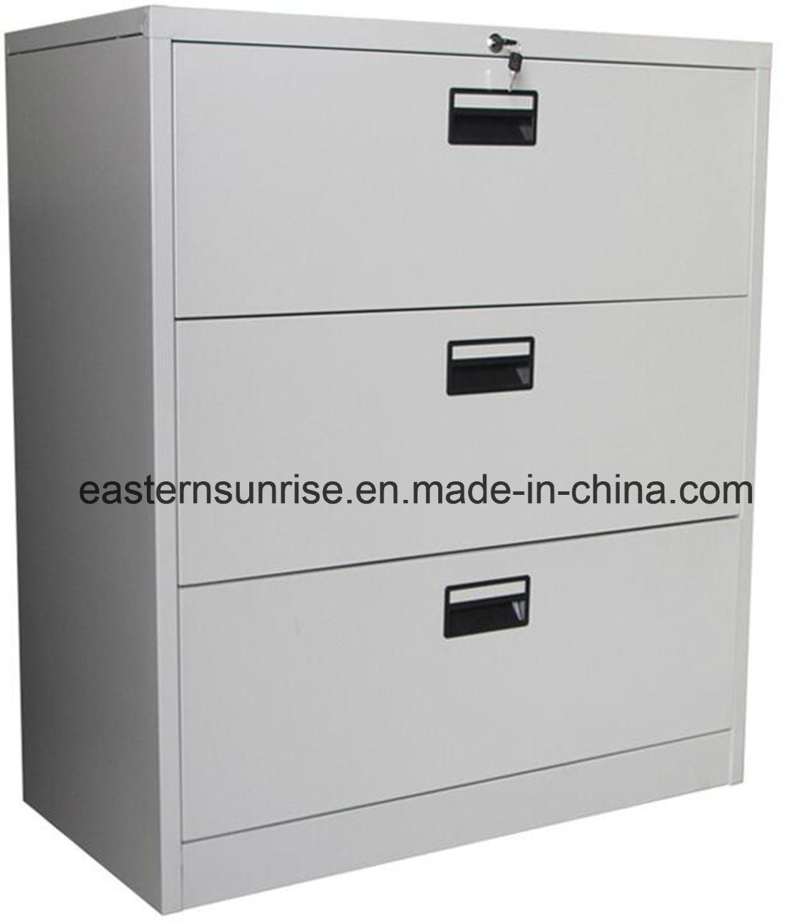 English Hot Sale Office Furniture 3 Drawers Steel Filing Cabinet