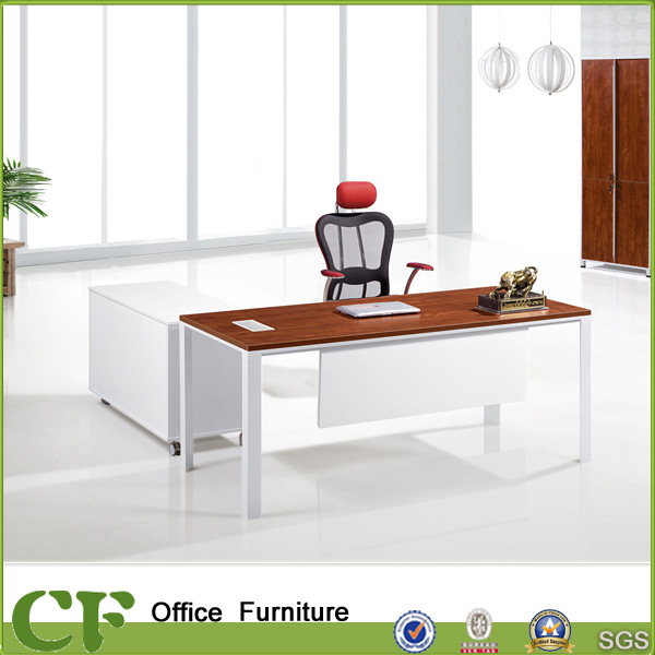 Aluminum Frame White Leg Office Executive Desk Office Desk Design