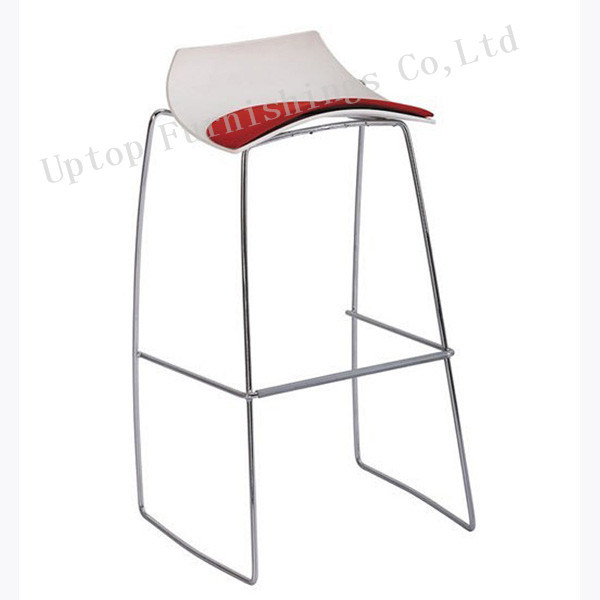 Modern Metal Frame Plastic Seat Bar Stool (SP-UBC236-1)