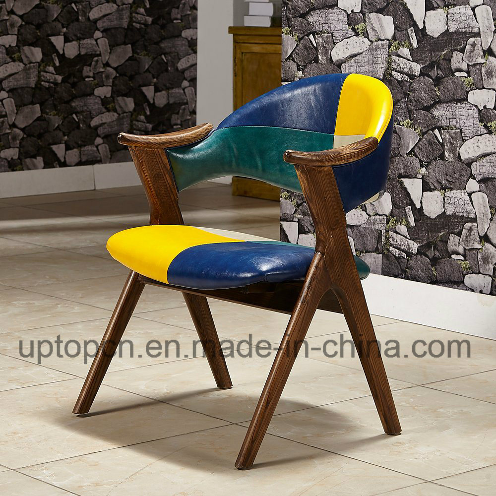 Wholesale Wood Frame Restaurant Chair with Beautiful Color Matching (SP-EC485)