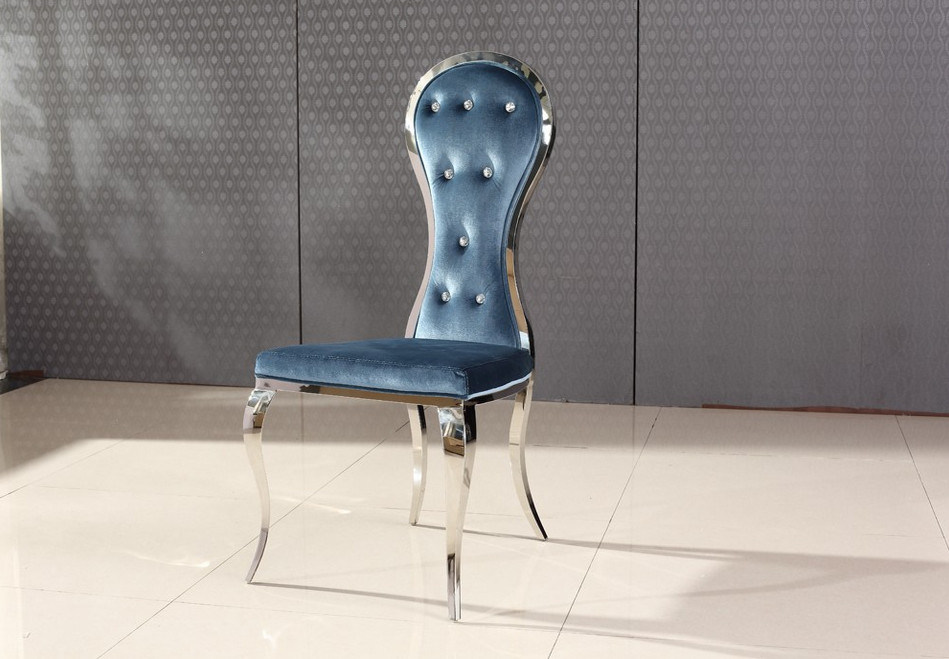 Wholesale Luxury Button Back Round Top Hotel Banquet Dining Chair