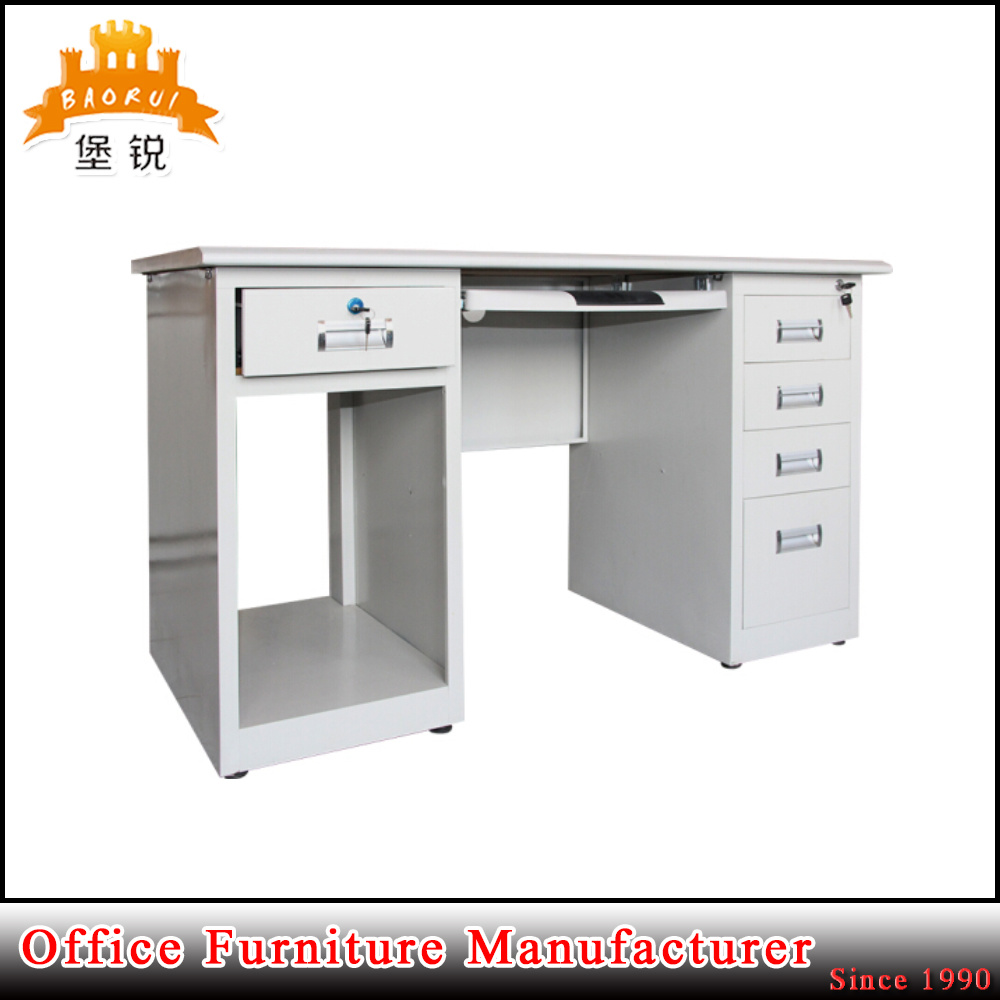 High Quality Metal Computer Table with Drawers