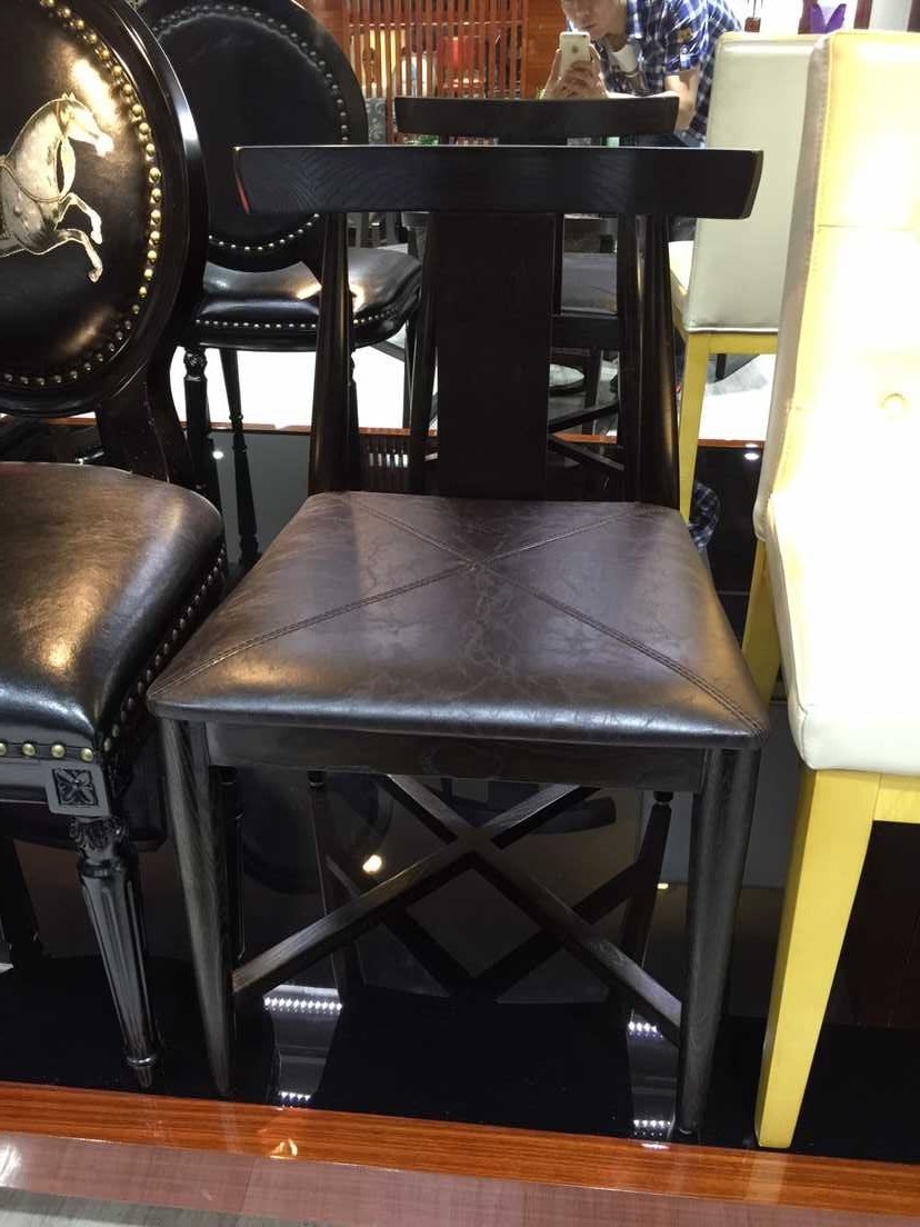 Restaurant Furniture/Wing Chair/Restaurant Chair/Foshan Hotel Chair/Solid Wood Frame Chair/Dining Chair (NCHC-040)