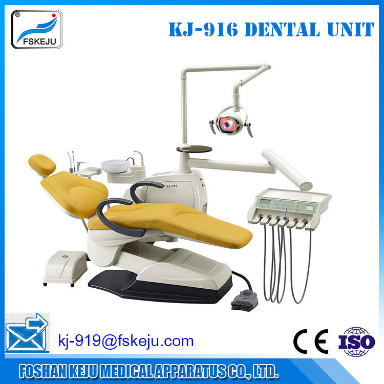 High Quality Chair-Mounted Dental Chair with ISO Ce (KJ-916)