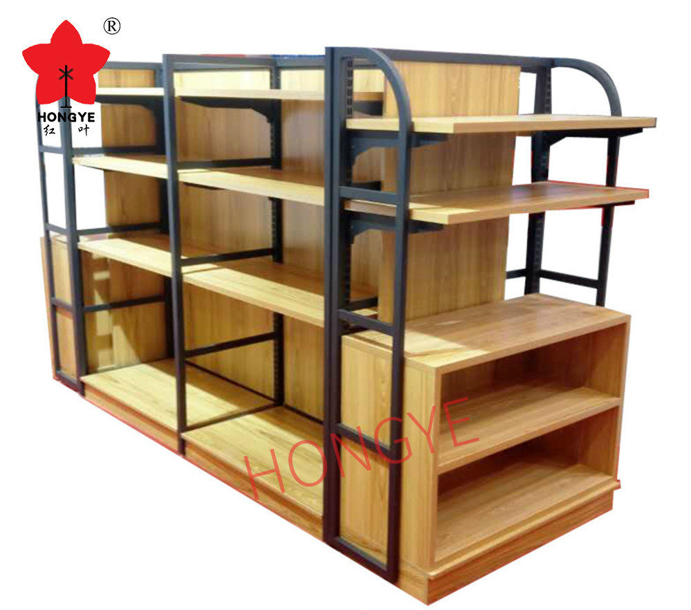 Metal MDF display Shelf (HY-103)