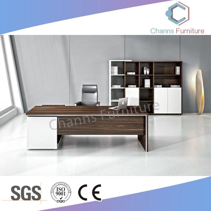 Luxury CEO Table L Shape Office Desk (CAS-MD18A69)