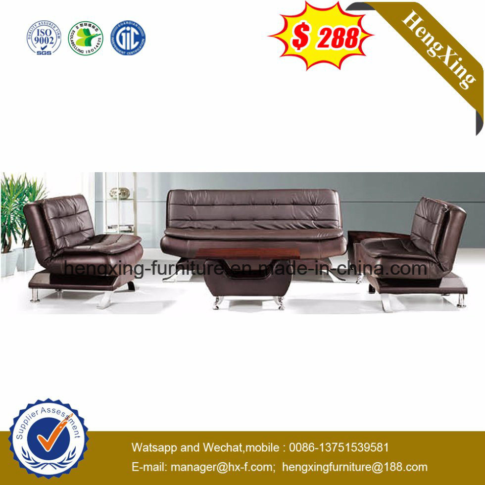 Modern Living Room Leisure Leather Sofa for Home (HX-CS088)