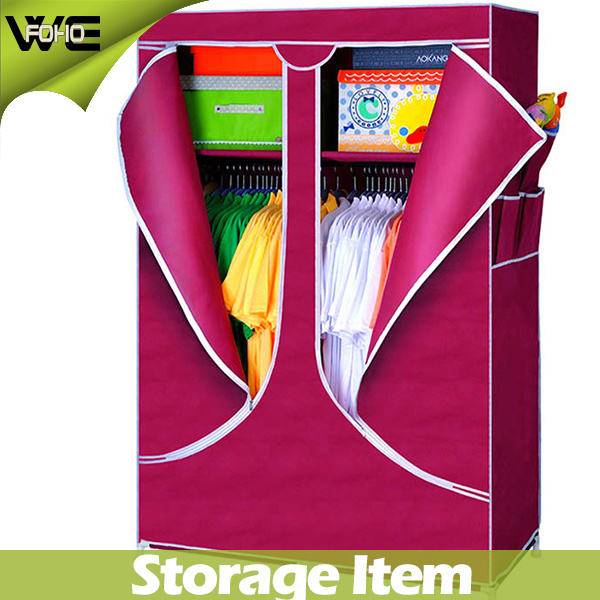 Storage Clothes Cabinet Foldable Fabric Wardrobe Modern Home Furniture