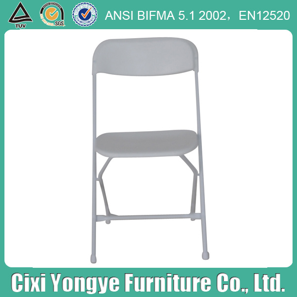 Outdoor Plastic Metal Folding Chair for Wedding (B-001)