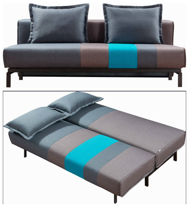 Classic Folded Sofa Bed for Small Unit