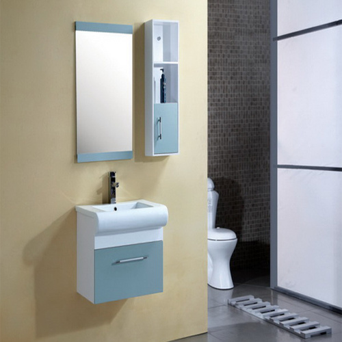 2017 Wall Mounted PVC Bathroom Cabinet with Mirror Sw-Mj860