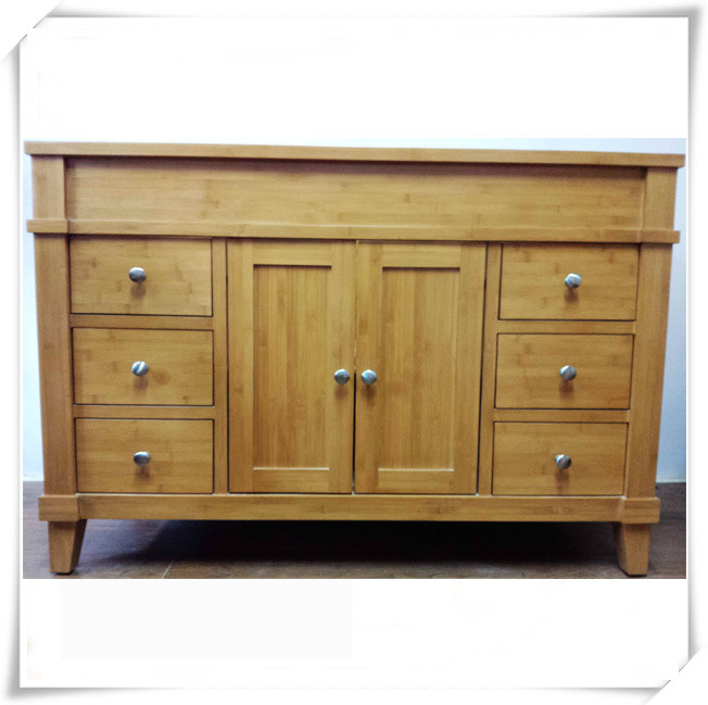 Bamboo Antique Bathroom Vanity Cabinet