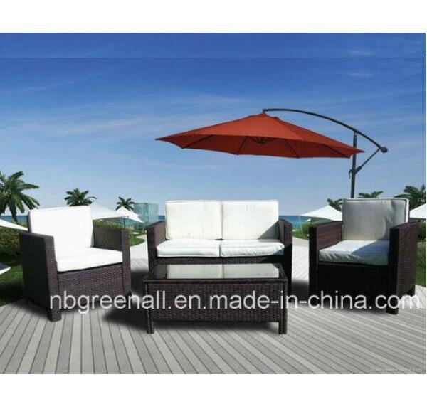 Outdoor Furniture Wicker Sofa Rattan Garden Furniture (GN-9078S)