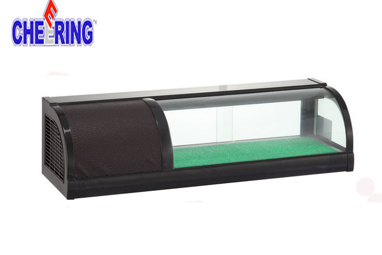 Cheering Commercial Single Layer Counter-Top Sushi Display Showcase