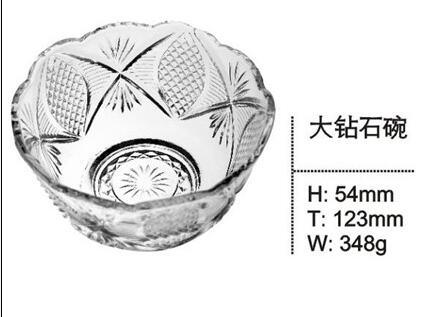 High Quality Heat Resistent Glass Bowl Tableware Glassware Sdy-F00389