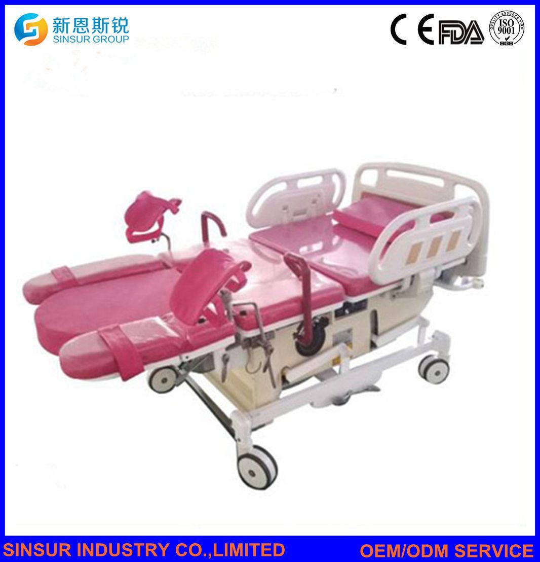 Surgical Instrument Electric Multi-Purpose Gynecological Luxury Hospital Delivery Bed