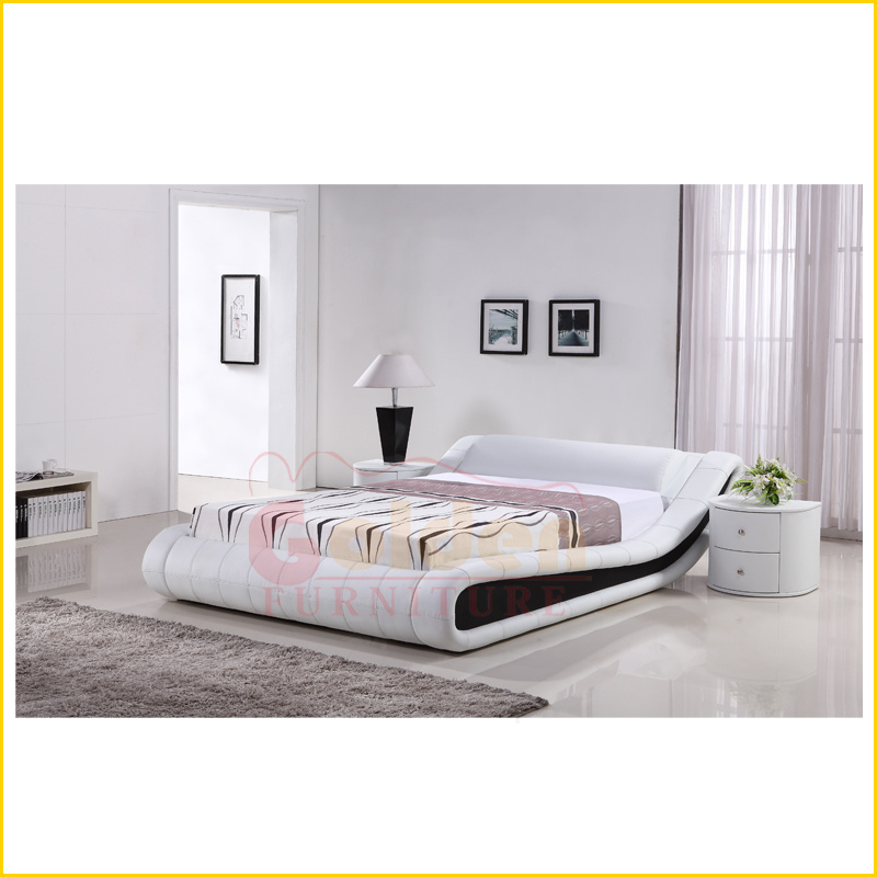 Best Sale Soft Comfortable Classic Leather Bed