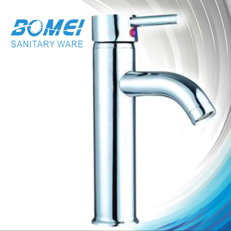 Durable Basin Faucet: Brass Body Zinc Handle (BM55402)