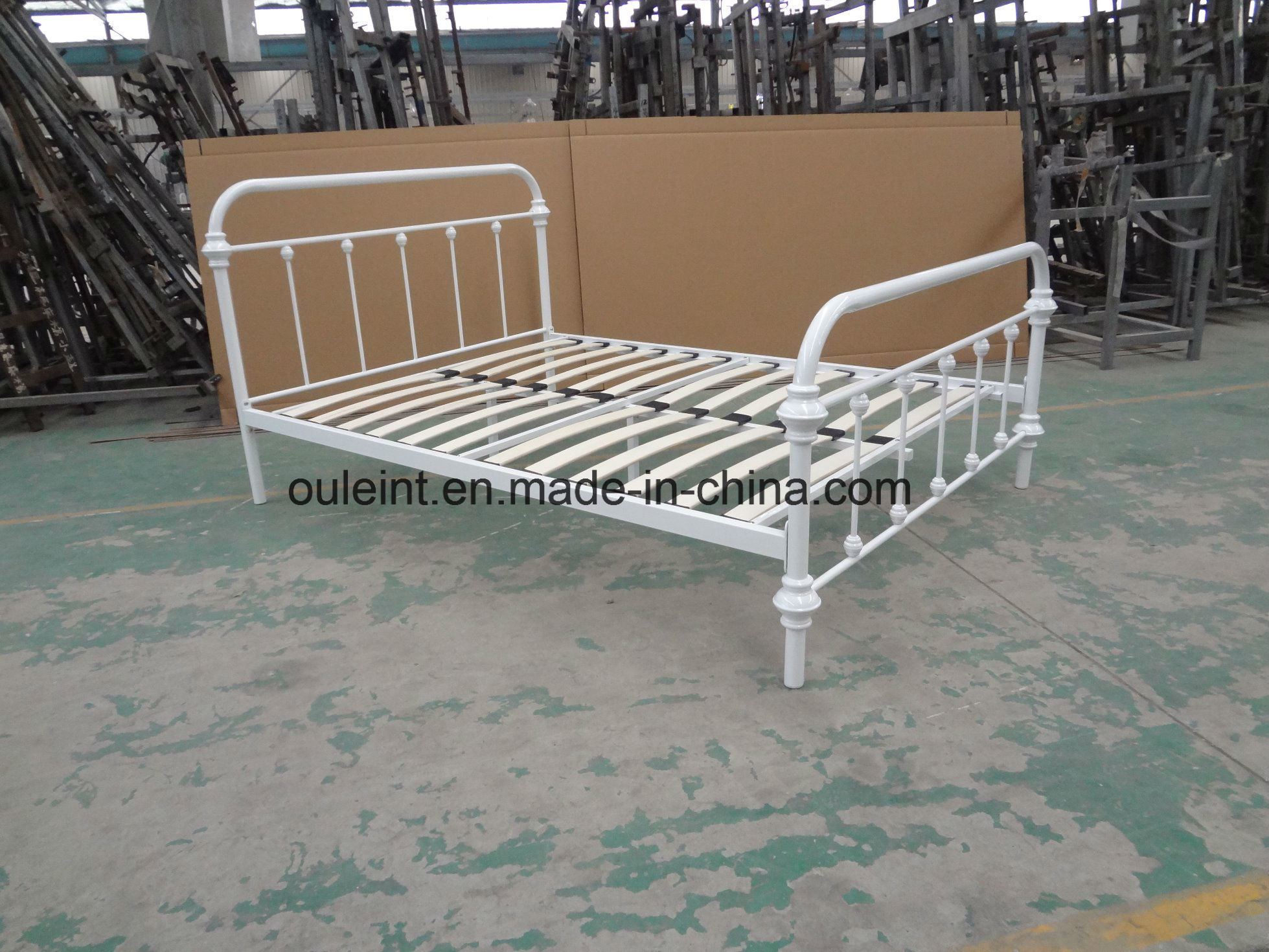 Antique Metal Double Queen King Bed (OL17121)