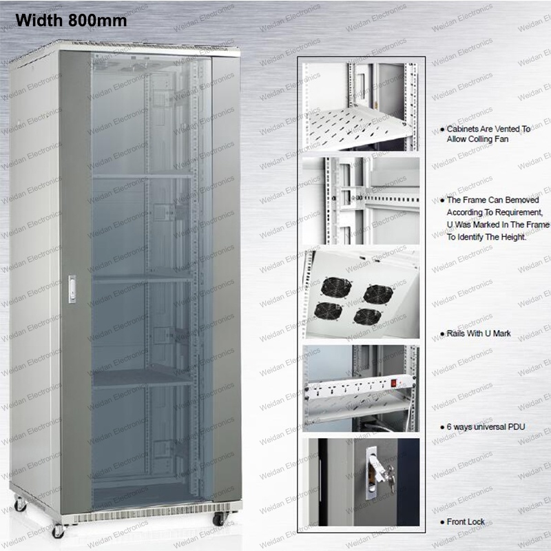 GB 37u-47u Width 600/800mm Standing Metal Rack Enclosure Server Cabinets