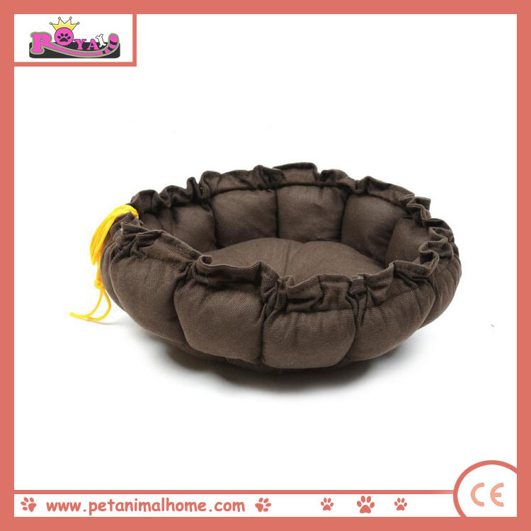 Pet Bed Shaped Pumpkin in 5 Colors (Brown)