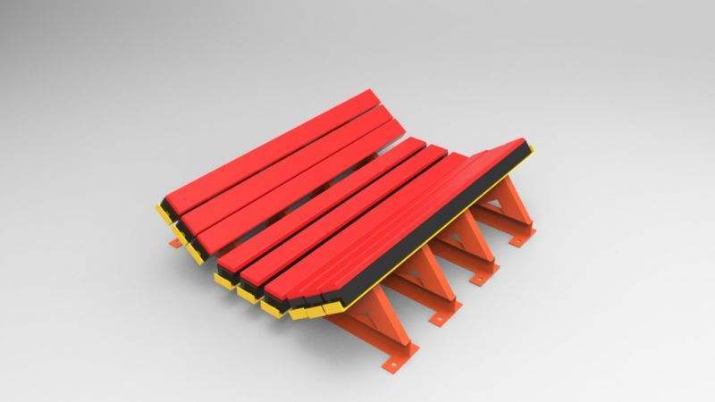 High Quality Impact Bed for Fabric Ply Conveyor Belt