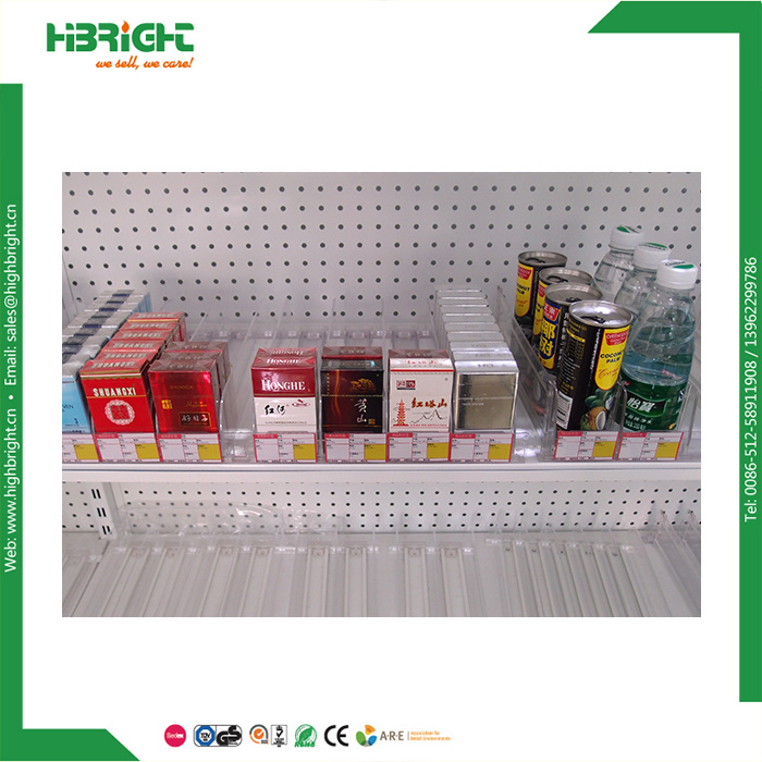 Plastic Display Shelf Pusher for Cigarette