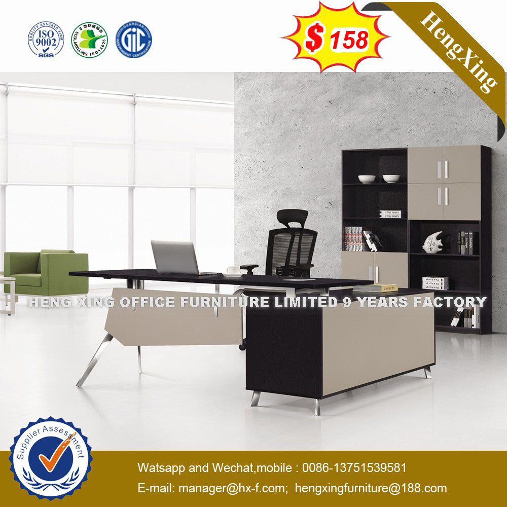 Oven Shape Design Iron Leg 20 Days Delivery Office Desk (NS-D049)