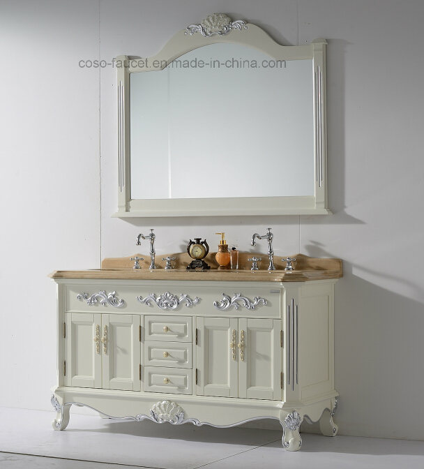 Solid Wood Bathroom Furniture Sw-63004