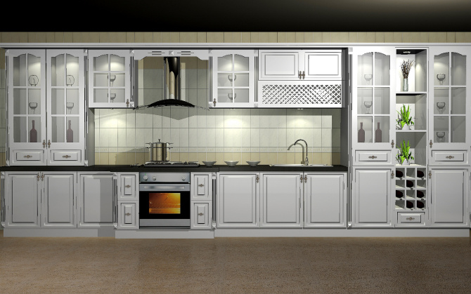 Lacquer Kitchen Furniture