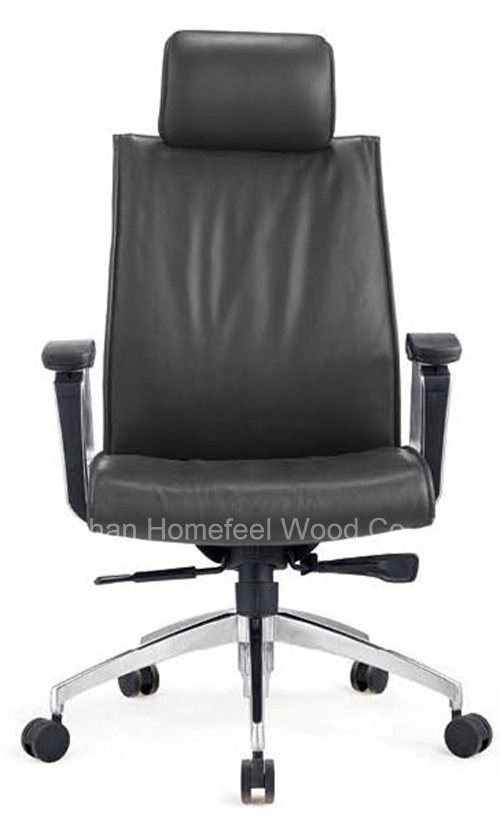 High Back Swivel Black Leather Manager Office Chair (HF-CH140A)