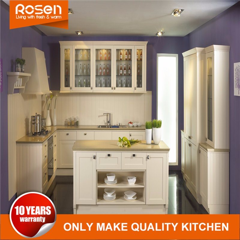 Popular Wholesale Chinese Wooden Kitchen Furniture Kitchen Cabinet