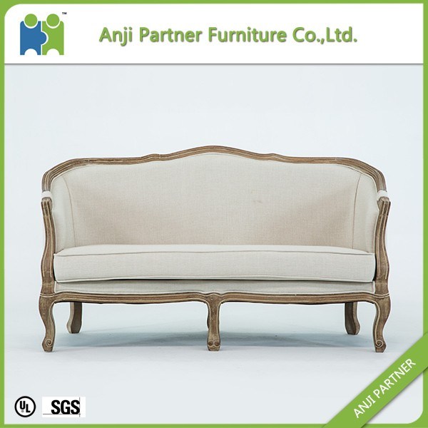 Wholesale Cheap Price Wooden Double Sofa (Kelly)