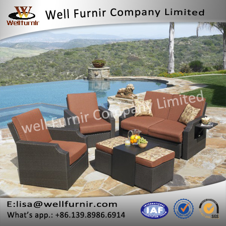 Well Furnir Wf-17091 4PC Deep Seating Group