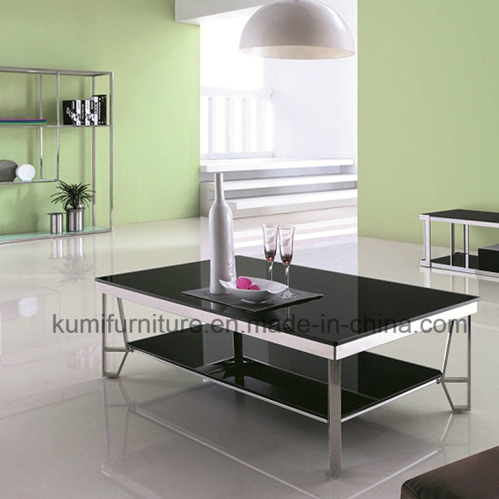 Modern Hotel Living Room Furniture Glass Tea Table