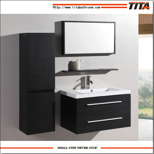 European Wooden Small Bathroom Sink Cabinets