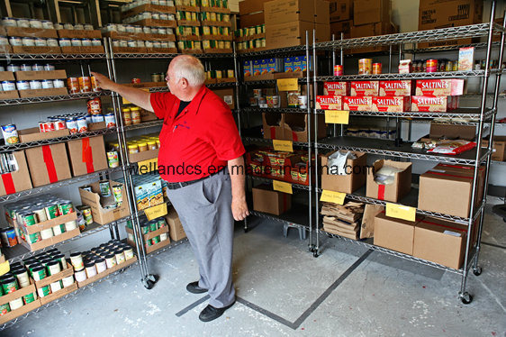 6 Tiers 800lbs Shop Store Warehouse Storage NSF Approved Chrome Metal Wire Shelf Racking Shelving