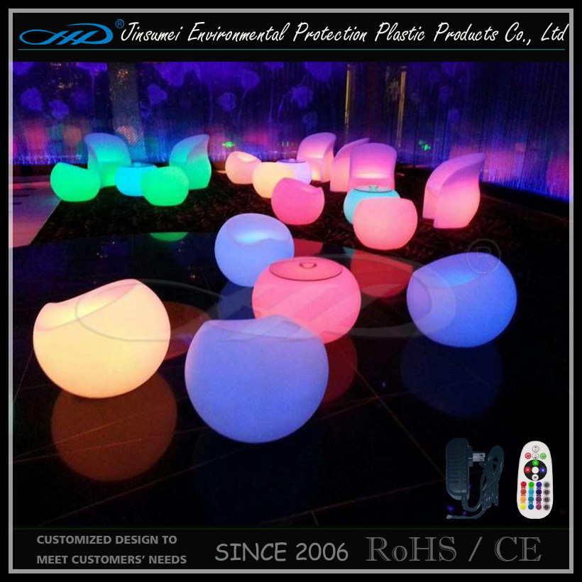 Popular RGB Remote Control LED Lighting LED Light Chair