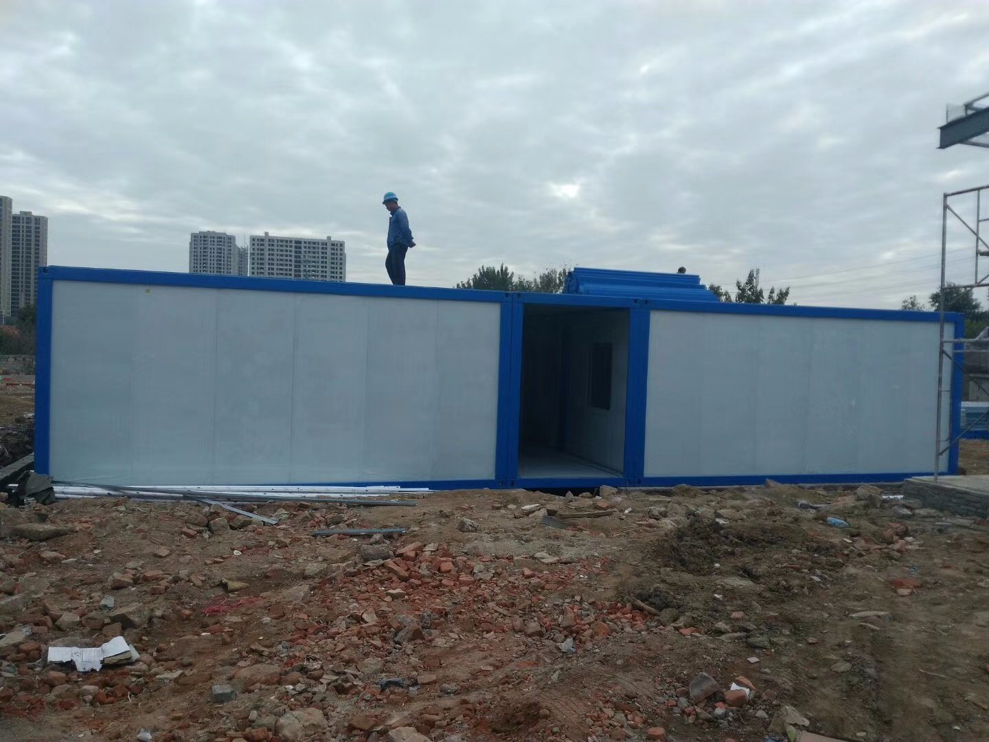 Prefabricated Worker Students Dormitory of Container House