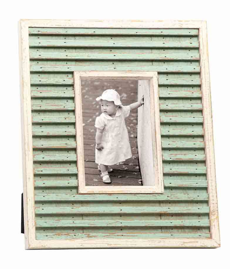 Distressed Wooden Frame Craft for Home Deco